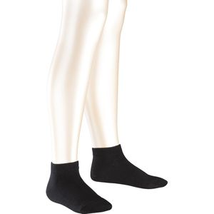 FALKE Family Kinder Sneakersokje 10631 - Zwart 3000 black Kinderen - 35-38