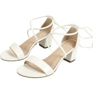 Livano Hakken Dames Schoenen - Pumps - Schoenen - Wit - Maat 40