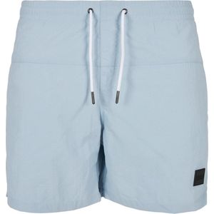 Urban Classics - Block Zwemshorts - S - Blauw