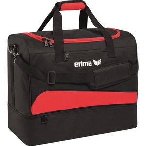 Erima Club 1900 2.0 Sporttas met Schoenenvak Maat L Rood-Zwart