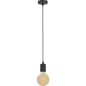 Briloner Leuchten BULBO - hanglamp - E27 max. 60W - 110 cm - zwart