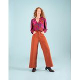 Oilily - Beauty blouse long sleeves - Bruin - 36