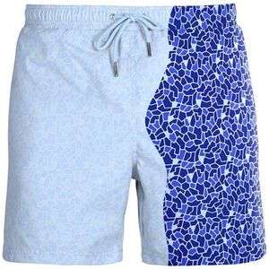 SEA'SONS - Zwembroek Jongens - Kleurveranderend - Sneldrogend - Lichtblauw - Maat 98/104