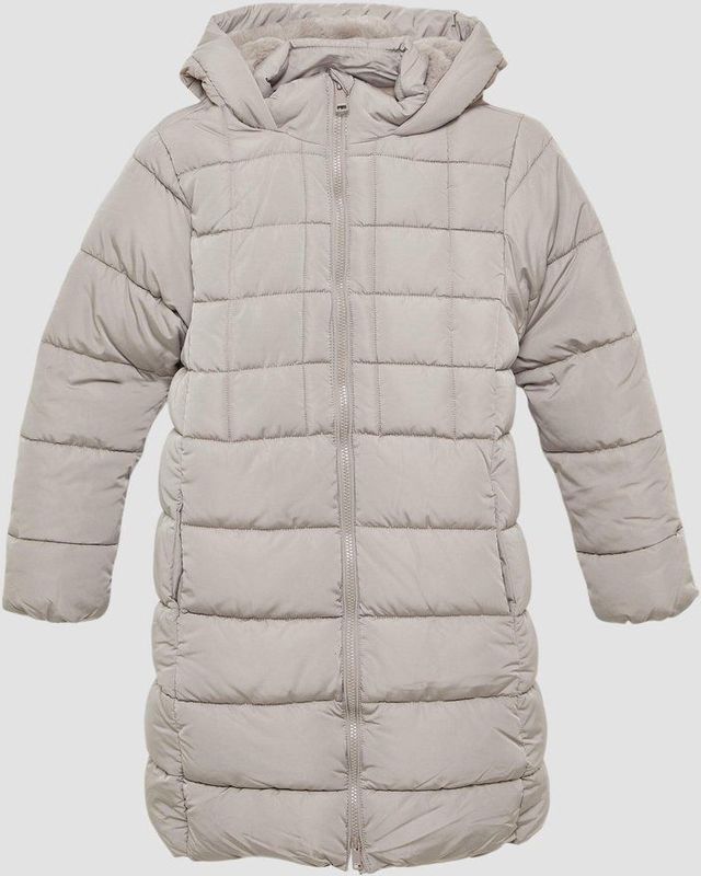 Vacht - Gewatteerde Jas - Buiten - Met Vaste Capuchon - Teddy-Pluche Binnenkant