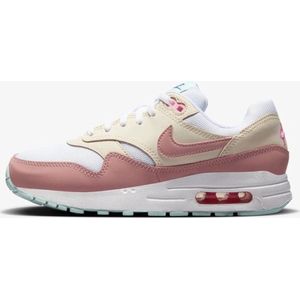 Nike Air Max 1 - Maat 36.5 - Dames Sneakers - Wit/Roze/BabyBlauw