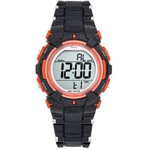 Tekday-Digitaal horloge-Zwart Silicone band-waterdicht-sporten/zwemmen-36MM-Sportief