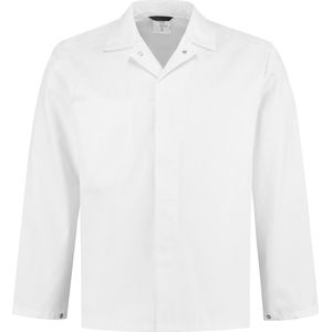 Yoworkwear Food stofjasje (kort) - wit - maat S