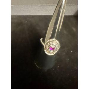 ring met kleine paarse steen | Moederdag | Verjaardagscadeau| Cadeautje| Valentijnsdag| Kado | sieraden | vaderdag | oorbellen | oorsieraden | ring