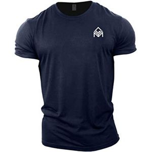 Heren Gym T-shirt | Bodybuilding Training Top Kleding Plain