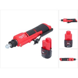 Milwaukee M12 FTB-201 Accu bandenkrabber 12 V 7/16"" Hex Brushless + 1x oplaadbare batterij 2.0 Ah - zonder oplader