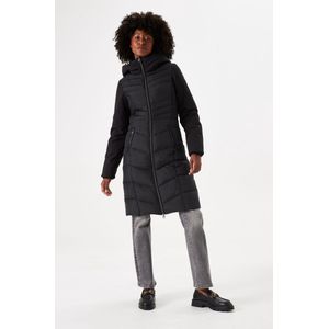 GARCIA Dames Parka Zwart Long mouws - Maat M