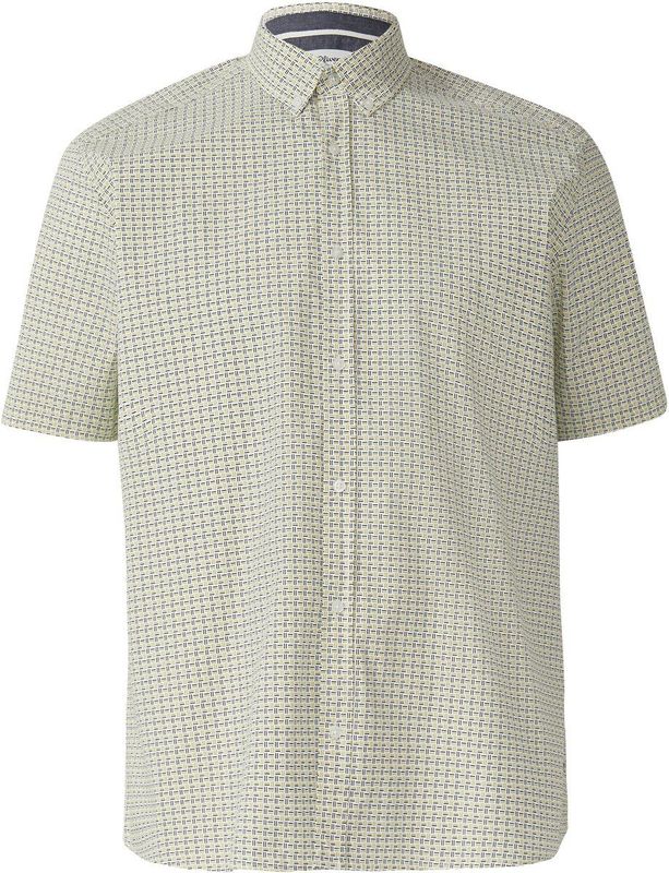 s.Oliver - Hemd - Korte Mouwen - All-over Print