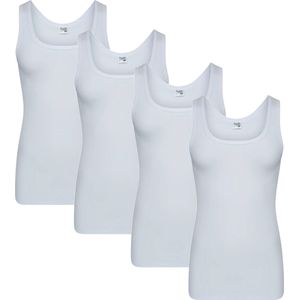 Beeren heren hemd - 4-pack - maat XL - wit