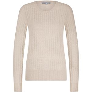 Red Button Trui Sweet Cable Srb4699 Cream Dames Maat - S