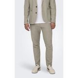 Only & Sons - Eve Mix 0132 - Slim Fit Broek - Beige