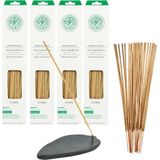 Wierook Aromatherapy Eucalyptus 100 stokjes incl. Speksteen Wierookhouder
