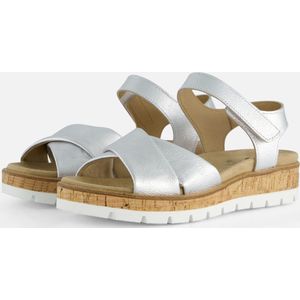 Feyn Mia 01 Sandalen zilver Leer - Maat 39