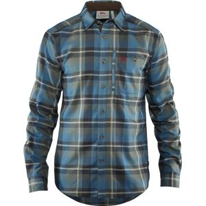 Fjallraven Fjallglim Shirt Men - Outdoorblouse - Heren - Groen/Zwart - Maat S