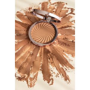Make-up - Zonnepoeder - Compact - Fluwelen - Chocoladegeur