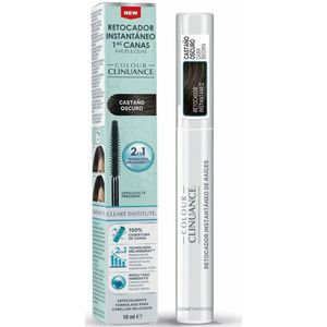 Clinuance - Tijdelijke Kleurstift - Donkerbruin - 10 ml - Voor Grijze Haren en Wenkbrauwen