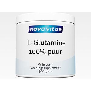 Nova Vitae - L-Glutamine - 100% Puur - 500 gram poeder