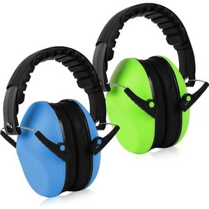 2 paar geluidsbescherming hoofdtelefoon kinderen - SNR 26dB lichte oorbeschermers voor dagelijks gebruik - feesten en sport .