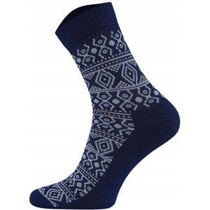 Comodo DailyAztec Merino Wandelsokken Maat 35-38 Blauw