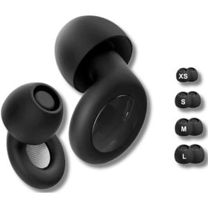 QuietCircle - Loop Earplugs - Slaapoordoppen - Geluidsdempende Oordopjes - Anti-Snurk - Hoge Geluidsdemping (30dB) - BPA-vrije Siliconen - Flexibele Gehoorbescherming - Oordopjes Slapen & Festival - Pluggies Kids Loops