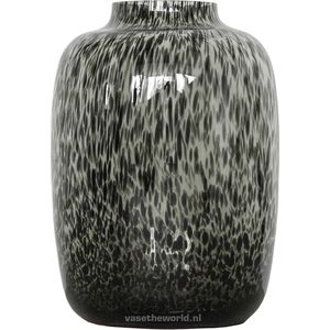 Vaas Kara | Cheetah | Grey - Grijs | Black - Zwart | XL - Extra Large | Gevlekt | Ø32,5 x H45 cm