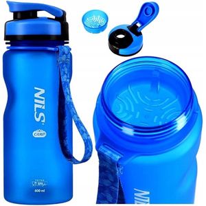 Sportfles Tritan BPA-vrij 600ml Blauw - Ideaal voor Fitness