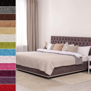 Karat Slaapkamen vloerkleed - Barcelona - Beige - 1 Loper 67 x 330 cm + 2 Loper 67 x 130 cm