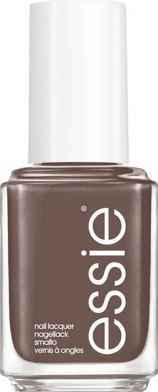 essie - winter 2022 limited edition - 876 sleigh it - grijs - glanzende nagellak - 13,5 ml