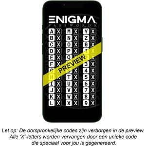 Enigma Passwords - Digitale Password Wachtwoord Coderingstool - JPEG - Mobiele Versie - Downloadable