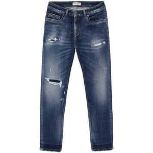 Cars Jeans STAIN Den.Dark Used Damage - Heren