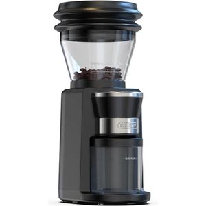 Momentum® - Automatische Koffiemolen - Elektrische Bonen-maler - Premium Built - Burr Coffeegrinder - Espresso Coffee Maker - Bean Grinder - 210g Capaciteit - 34 Versnellingen - 165x110x320mm - 220W - Zwart
