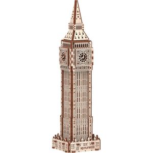 Mr. Playwood Big Ben - 3D houten puzzel - Bouwpakket hout - DIY - Knutselen - Miniatuur - 215 onderdelen