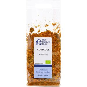 Couscous kruiden, Marokkaans, Het Blauwe Huis, biologisch, 20 gram