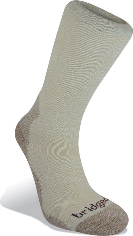 Bridgedale - Bamboo Crew - Sok - Natural Stone - Hoog Model