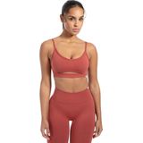 Smilodox - Nesa - Sportbeha - Ondoorzichtig - Antislip - Crop Top - Naadloos Geribbeld