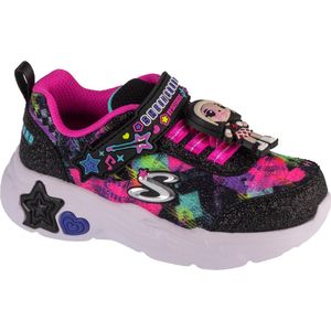 Skechers Snuggle Sneaks - Skech Squad 302214N-BKMT, voor meisje, Zwart, Sneakers,Sportschoenen, maat: 23