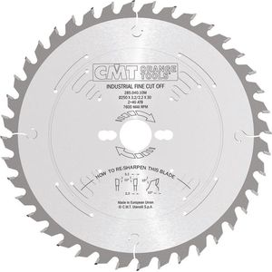 CMT Afkortcirkelzaag HW 300x30x3,2 Z72 Massieve houtsoorten