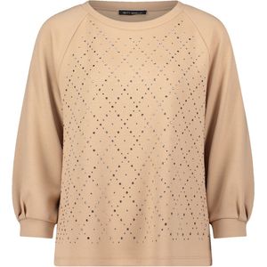 BETTY BARCLAY - Dames sweater - Maat M - Vrouwen - Beige - Viscose