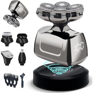 Lexium Skull Shaver - Scheerapparaat Mannen – Trimmer - Tondeuse - Hoofd Kaal Scheren