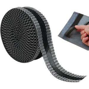 10 m tape for trouser hem, black sewing tape, free cut, self-adhesive short feet, for quick adjustment of clothes, skirts, jeans and various fabrics