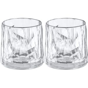 Koziol Kunststof Whiskeyglas Club No. 2 25 cl | 2 stuks