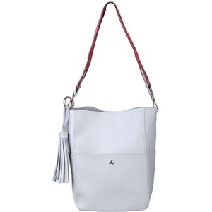 Grijze Bag in Bag Schoudertas - Crossbody Tas - Schoudertas - 2 Tassen - Grijs