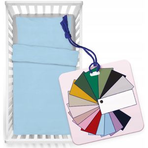 Kinderbeddengoed 70x100 Katoen 2 Delig met Rits