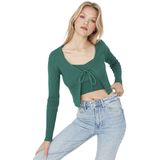 Trendyol - Twoss21Hi0002 - Gebreid Vest - Zacht Acryl - Crop Lengte