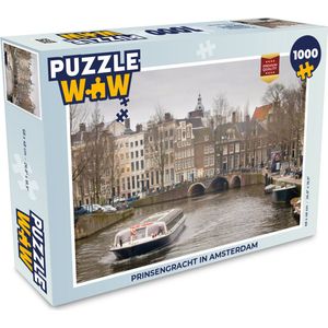Puzzel Prinsengracht in Amsterdam - Legpuzzel - Puzzel 1000 stukjes volwassenen