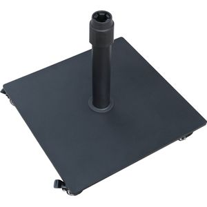 Rechte parasolvoet met wielen VALVES